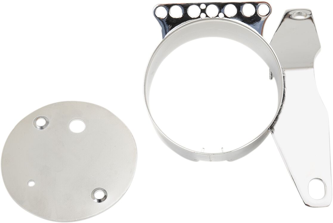 Drag Specialties CHROME SPEEDOMETER RELOCATION BRACKET 63231