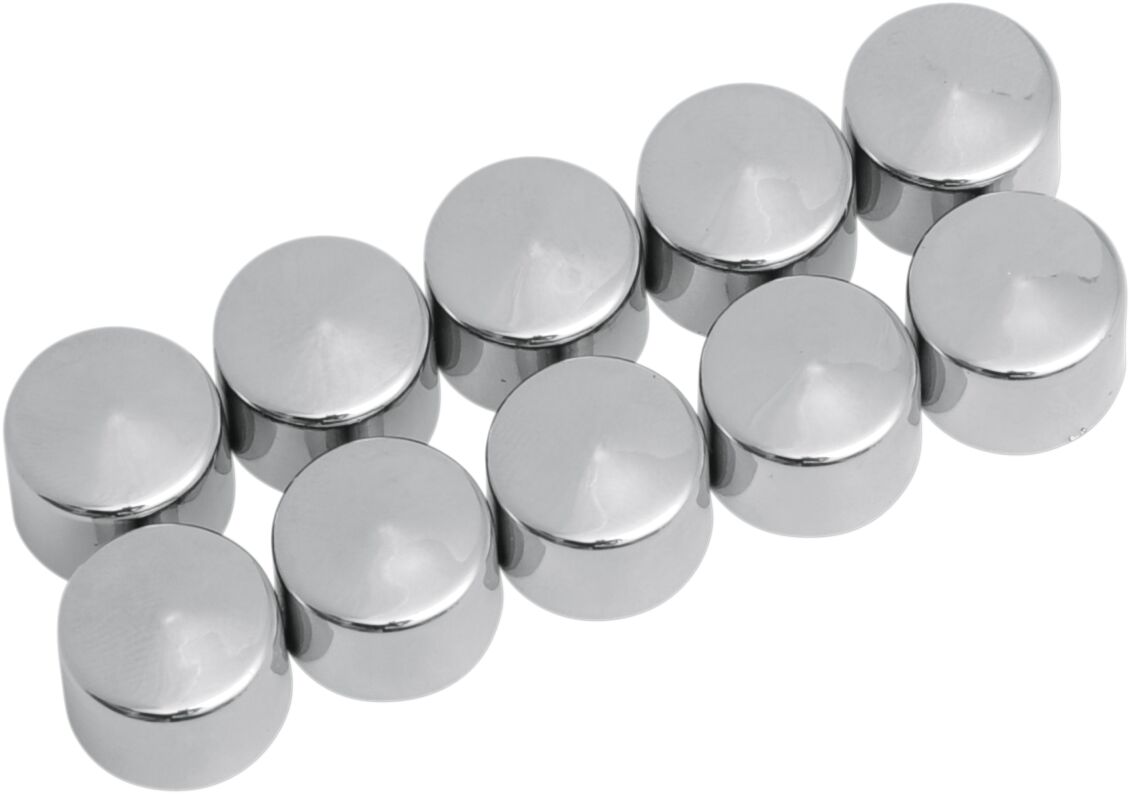 Drag Specialties CHROME HEX BOLT/NUT COVER 7/16" 352043