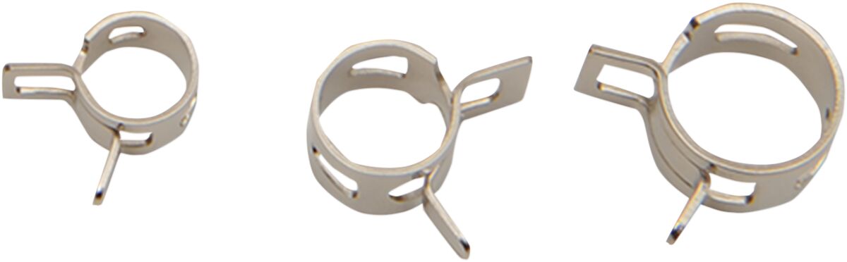 Drag Specialties SPRING CLAMPS ASSORTMENT CHROME T03-6240K-100