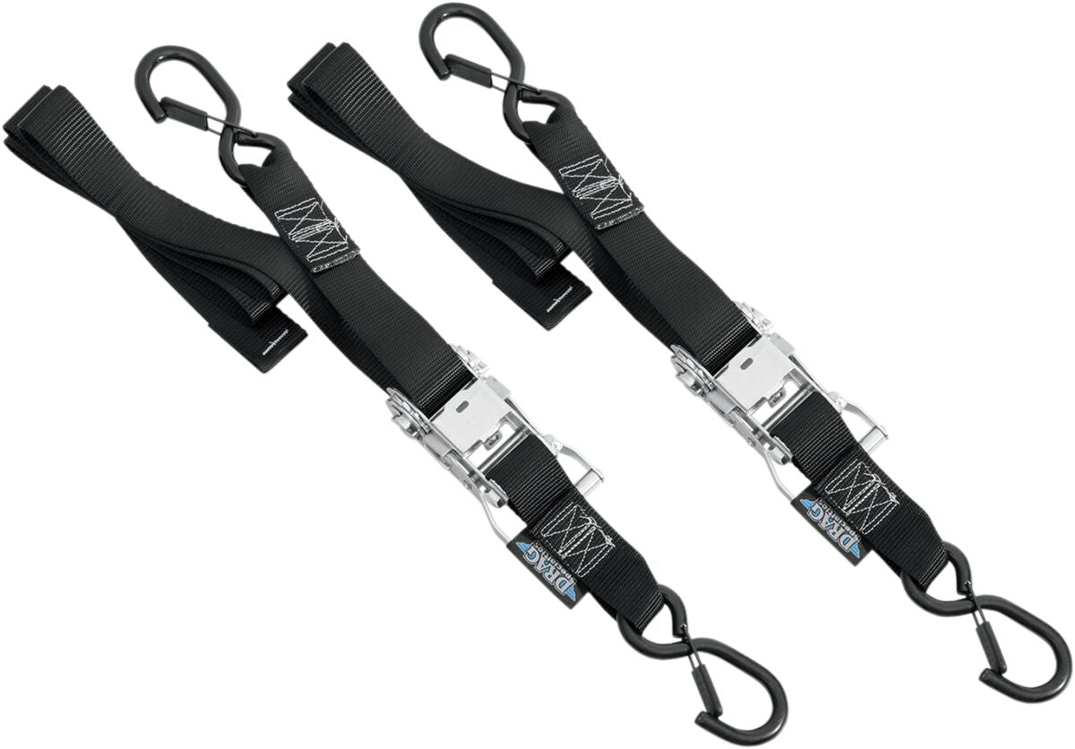 Drag Specialties RATCHET TIE-DOWNS 1.5"X6' 3920-0181