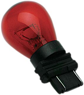 Drag Specialties DUAL FILAMENT BULB RED 3157-STYLE S8-3157R-BC139