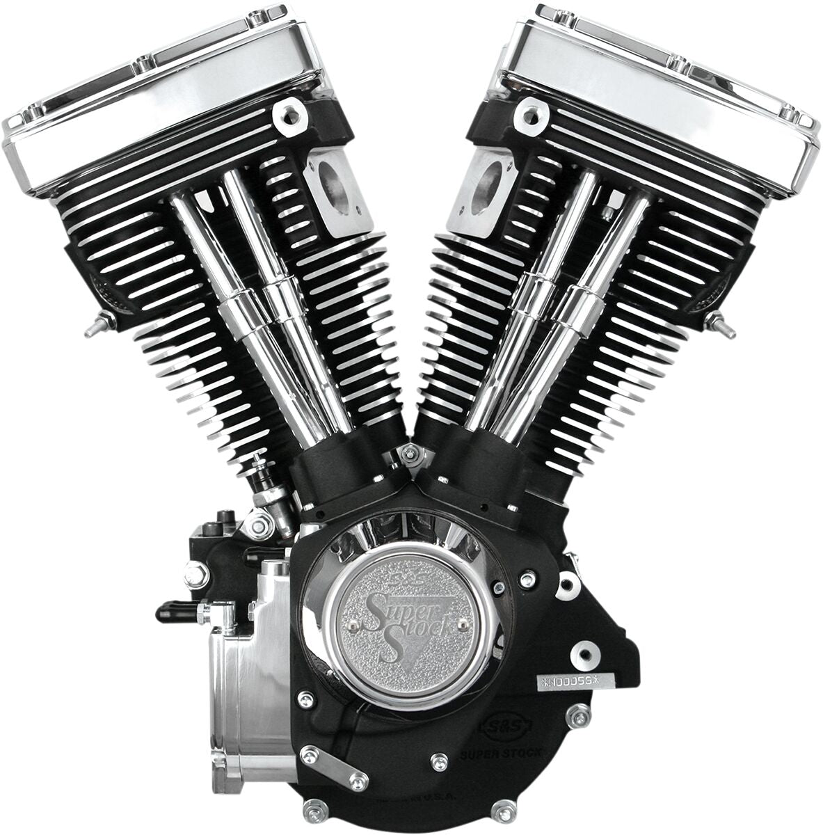 S&S CYCLE ENGINE V80 EVO LNG BLK 310-0233