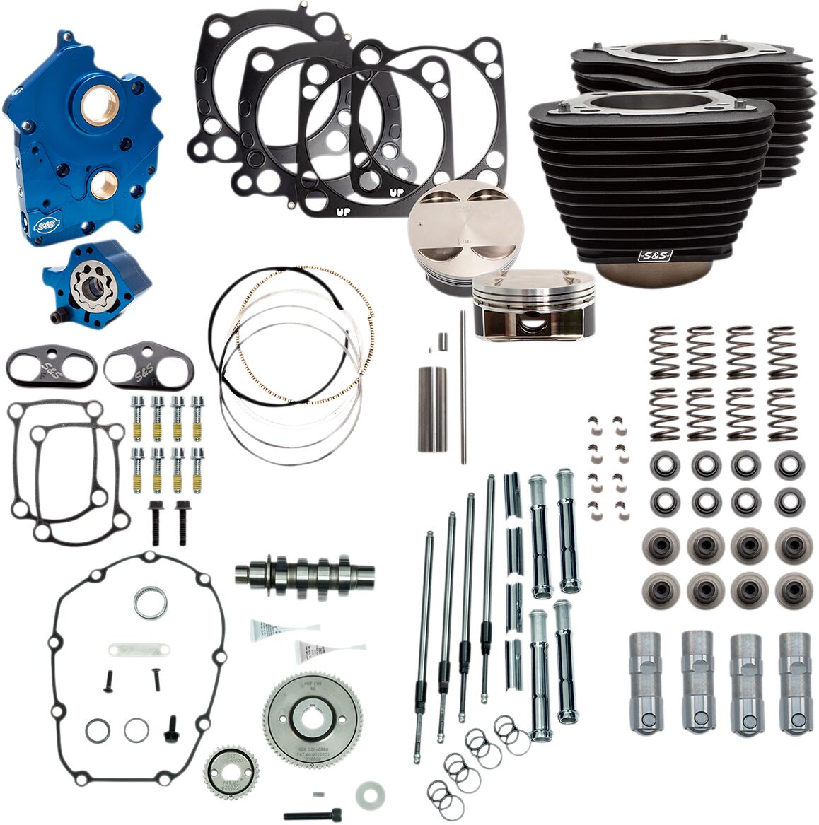 S&S CYCLE POWER PK GR M8 BLK OIL 310-1106A