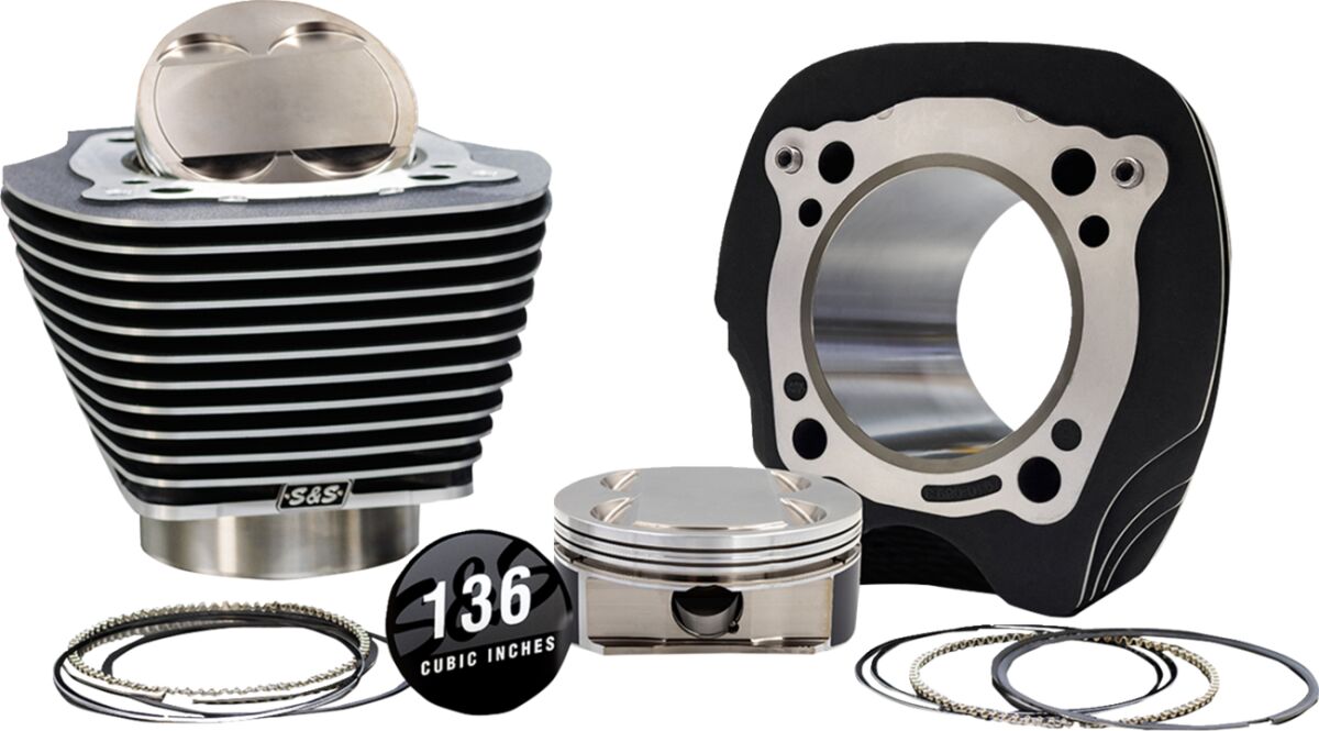 S&S CYCLE BIG BORE KIT - M8 17-UP - 132/ 910-1009A