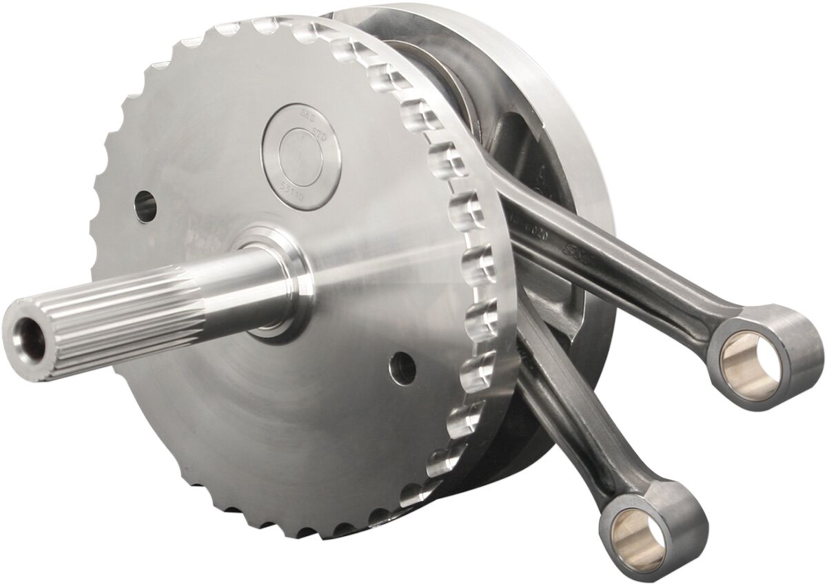 S&S CYCLE FLYWHEEL ASSEMBLY 3 PIECE W/O SPROCKET BEARING 96B/103B" 320-0544