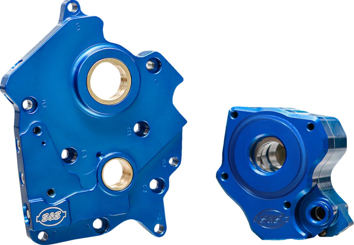 S&S CYCLE Cam Support Plate and Oil Pump - Oil Cooled - VVT M8 310-0998C