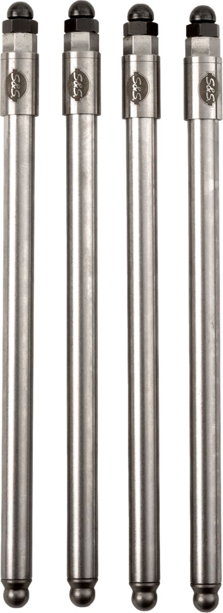 S&S CYCLE Pushrod Set Quickee Steel M8 930-0165