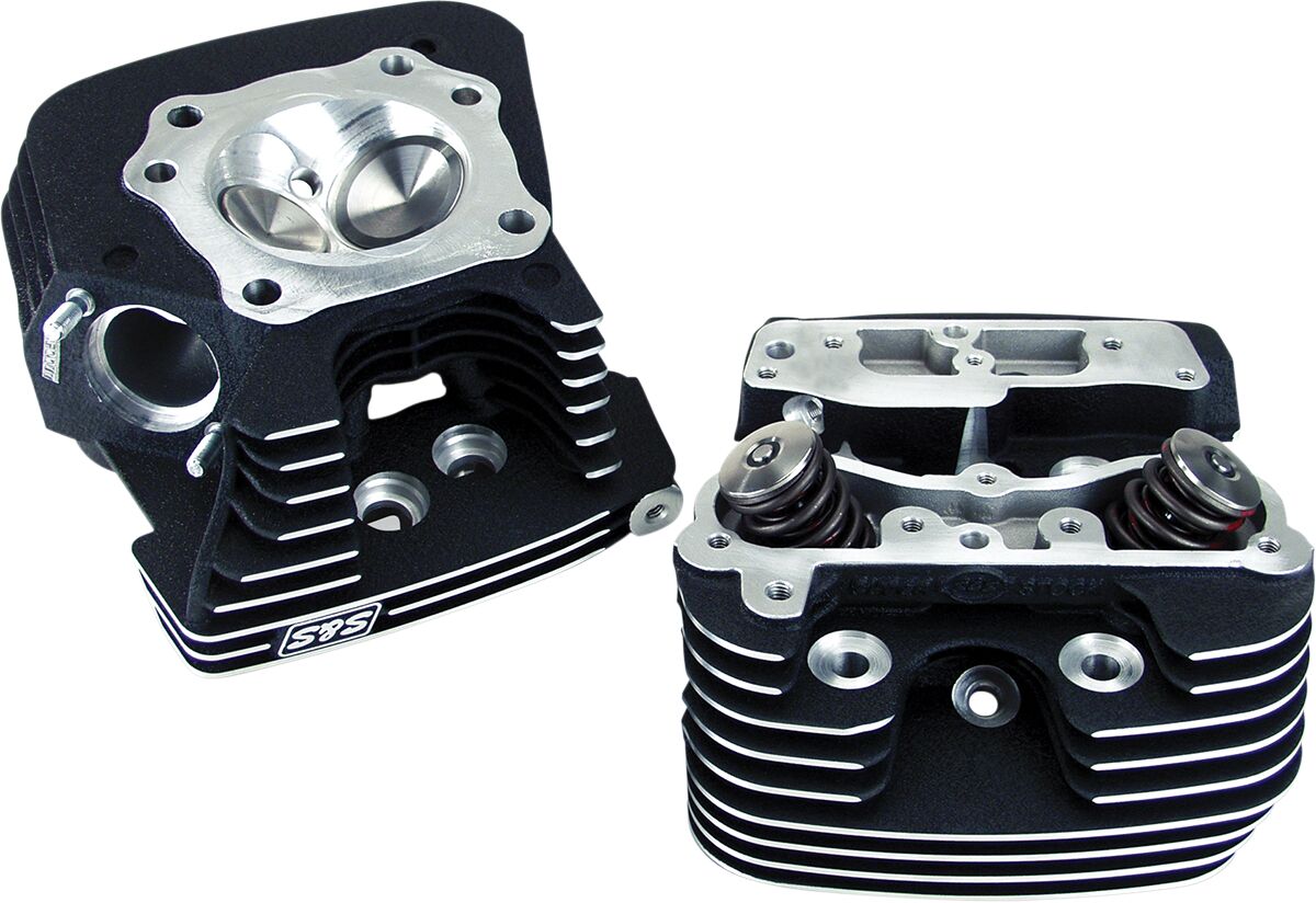 S&S CYCLE SUPER STOCK HEADS 89CC BLACK 106-3240