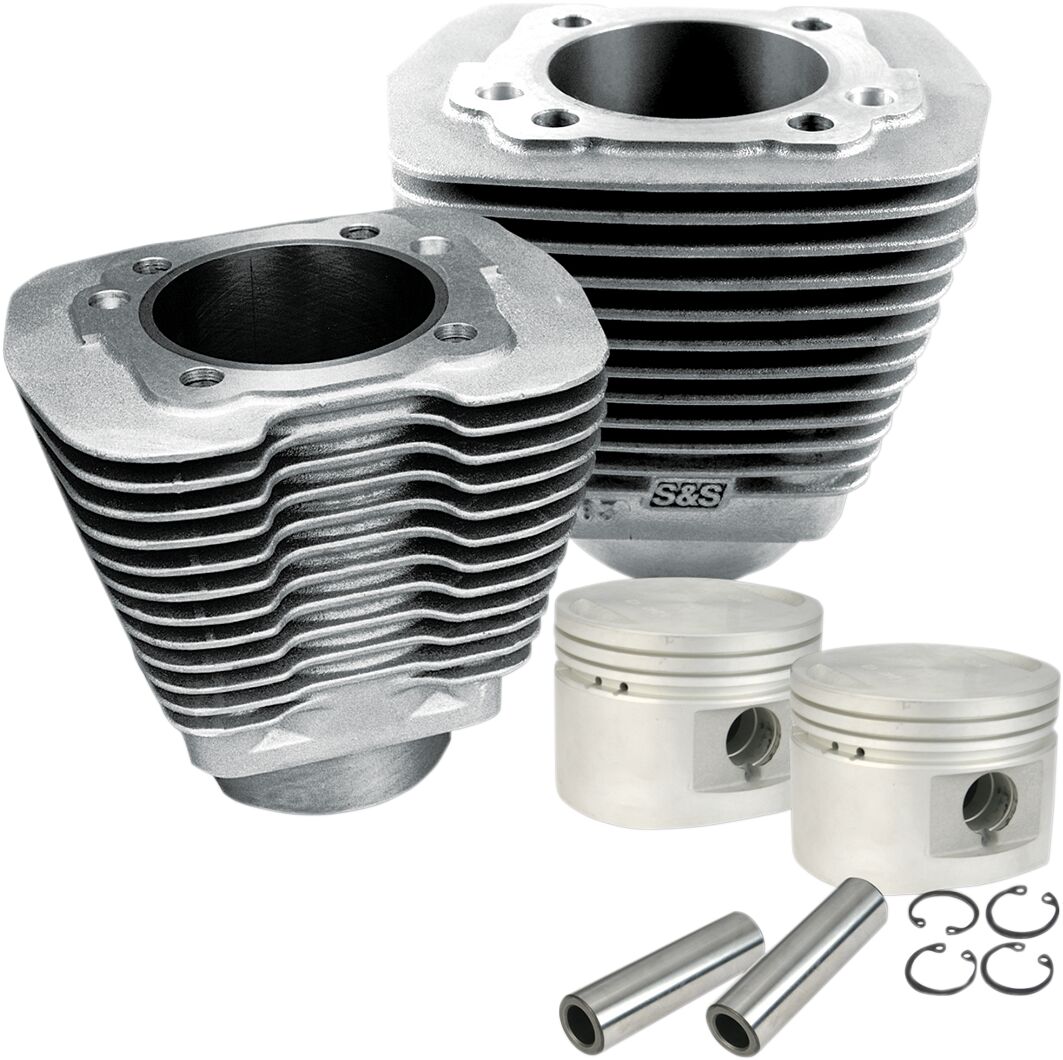 S&S CYCLE CYLINDER & PISTON KIT NATURAL 910-0179