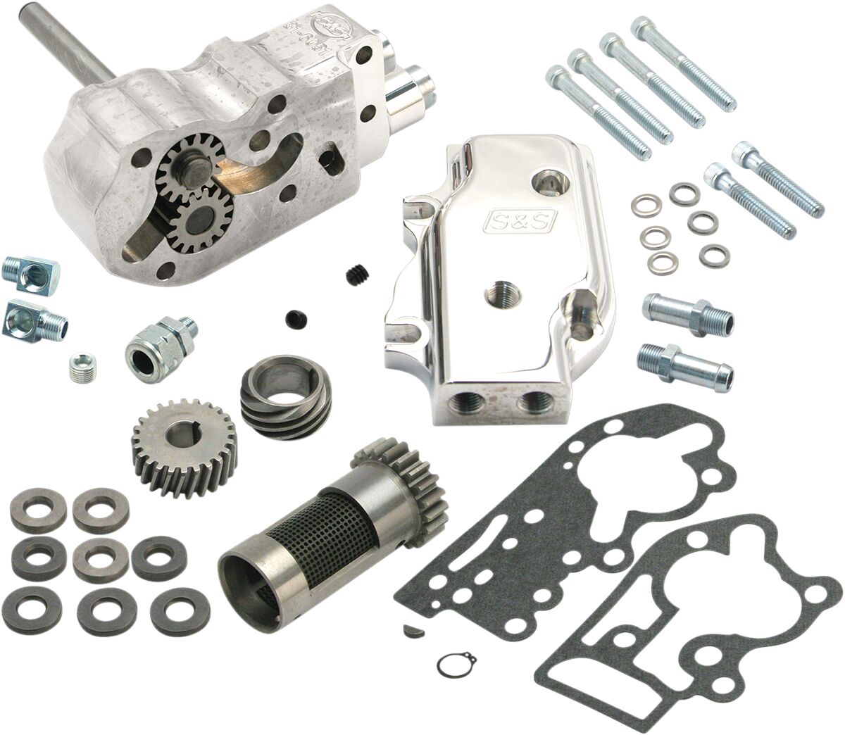 S&S CYCLE PUMP OIL W/GEARS 92-99BT 31-6296