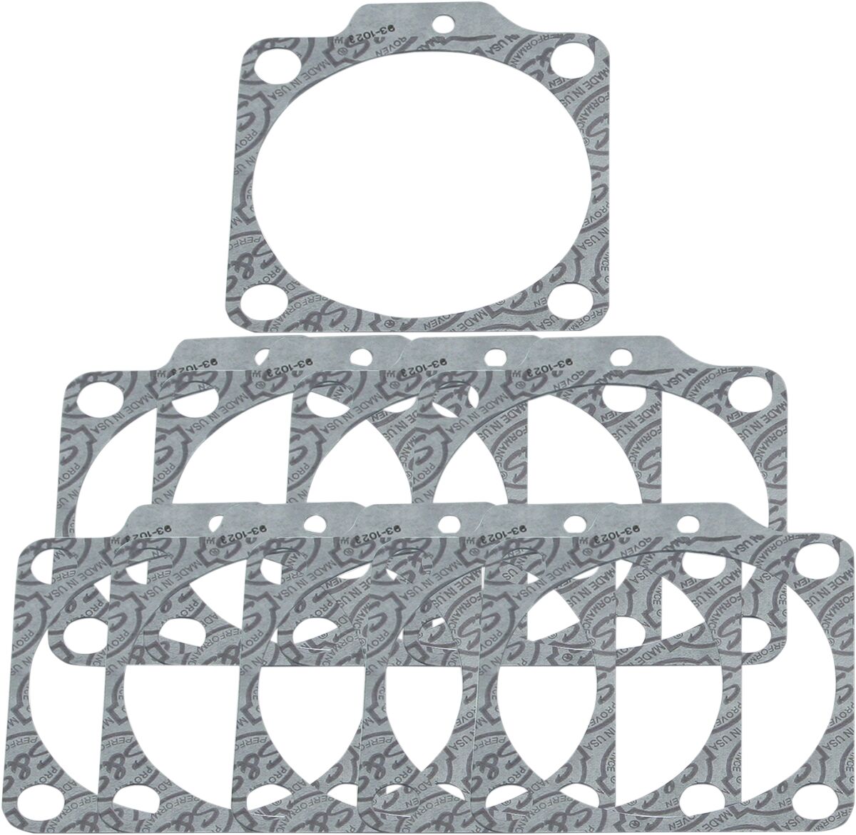 S&S CYCLE CYLINDER BASE GASKET 3.5" 0.018" SHOVELHEAD 93-1070