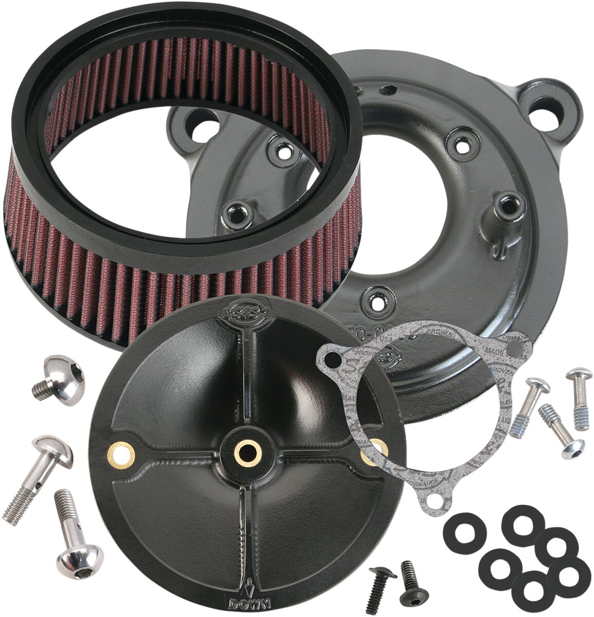 S&S CYCLE AIR CLNR STLTH 08-16FLT 170-0061