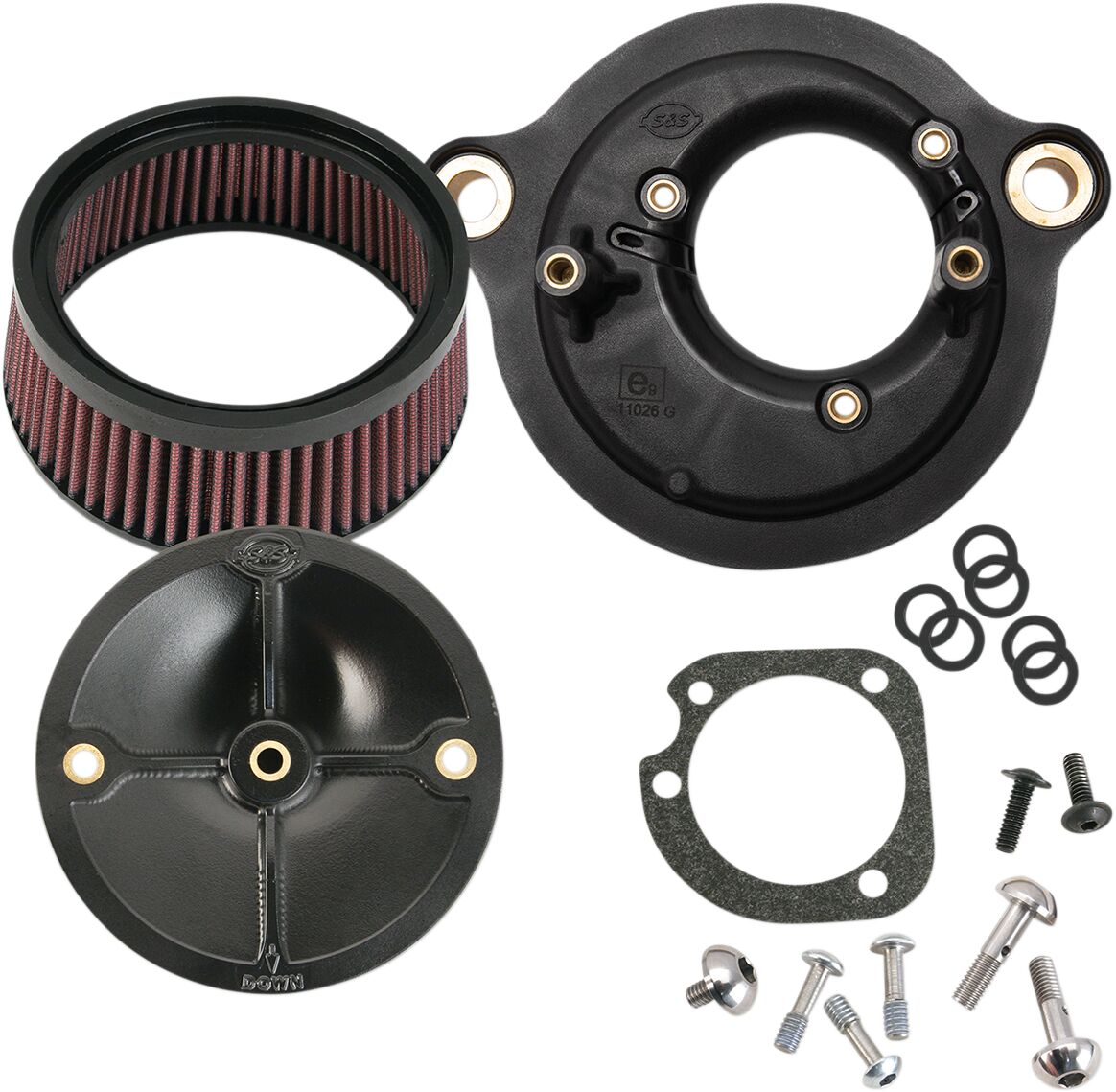 S&S CYCLE EC AIR CLEANER STEALTH M8 170-0521