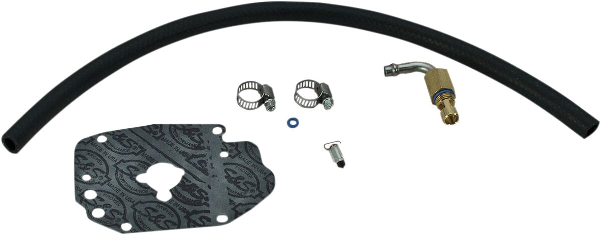 S&S CYCLE FUEL LINE,KIT,CARB,SUPER E/G, SWIVEL RETROFIT 190-0005