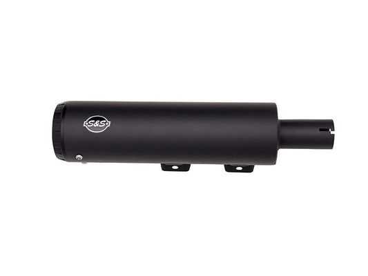 S&S CYCLE Grand National 4" EC Slip-On Mufflers Black/Black 550-0827