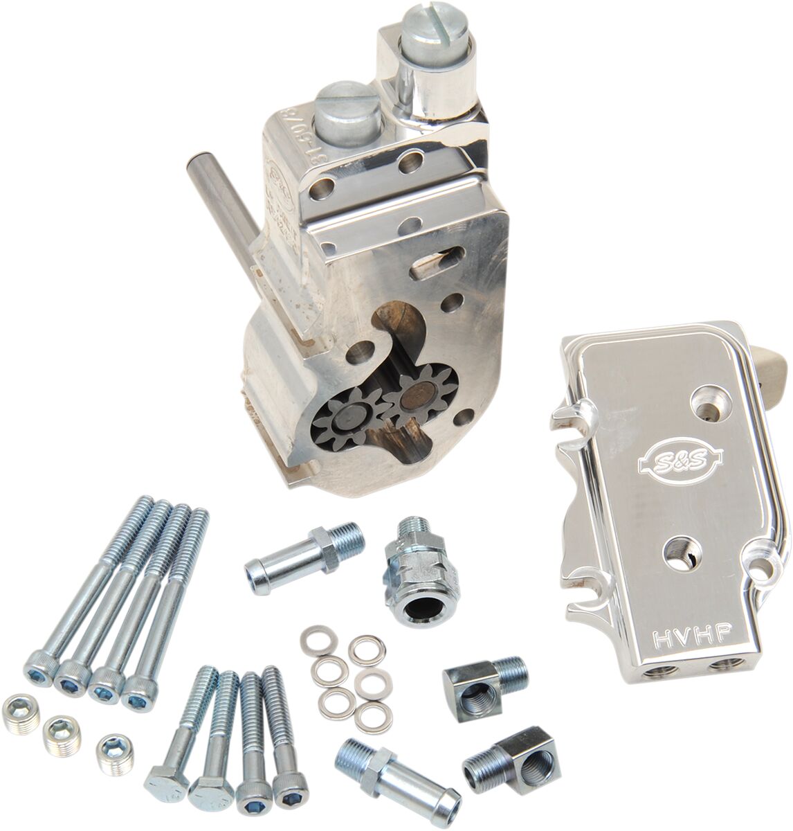 S&S CYCLE HIGH VOLUME HIGH PRESSURE OIL PUMP KIT W/ STANDARD COVER 31-6209