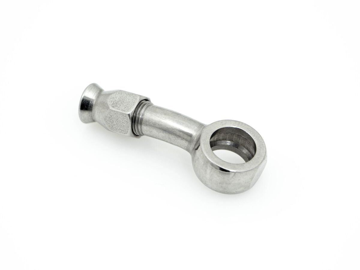 GOODRIDGE BANJO FITTING STAINLESS-STEEL 20�� LONG -02 HOLE-�~ 10mm 5093-02-03C