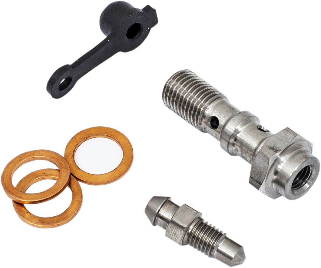 GOODRIDGE BLEED NIPPLE DOUBLE BOLT 773-03BNC