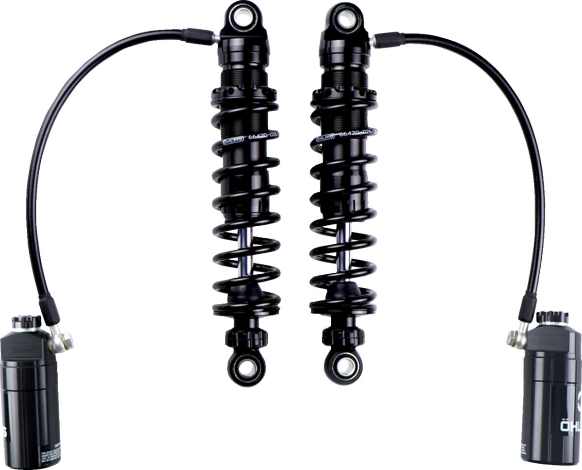 OHLINS SHOCK STX PRO 12" BLACK RES STANDARD SPRING TOURING HD 050