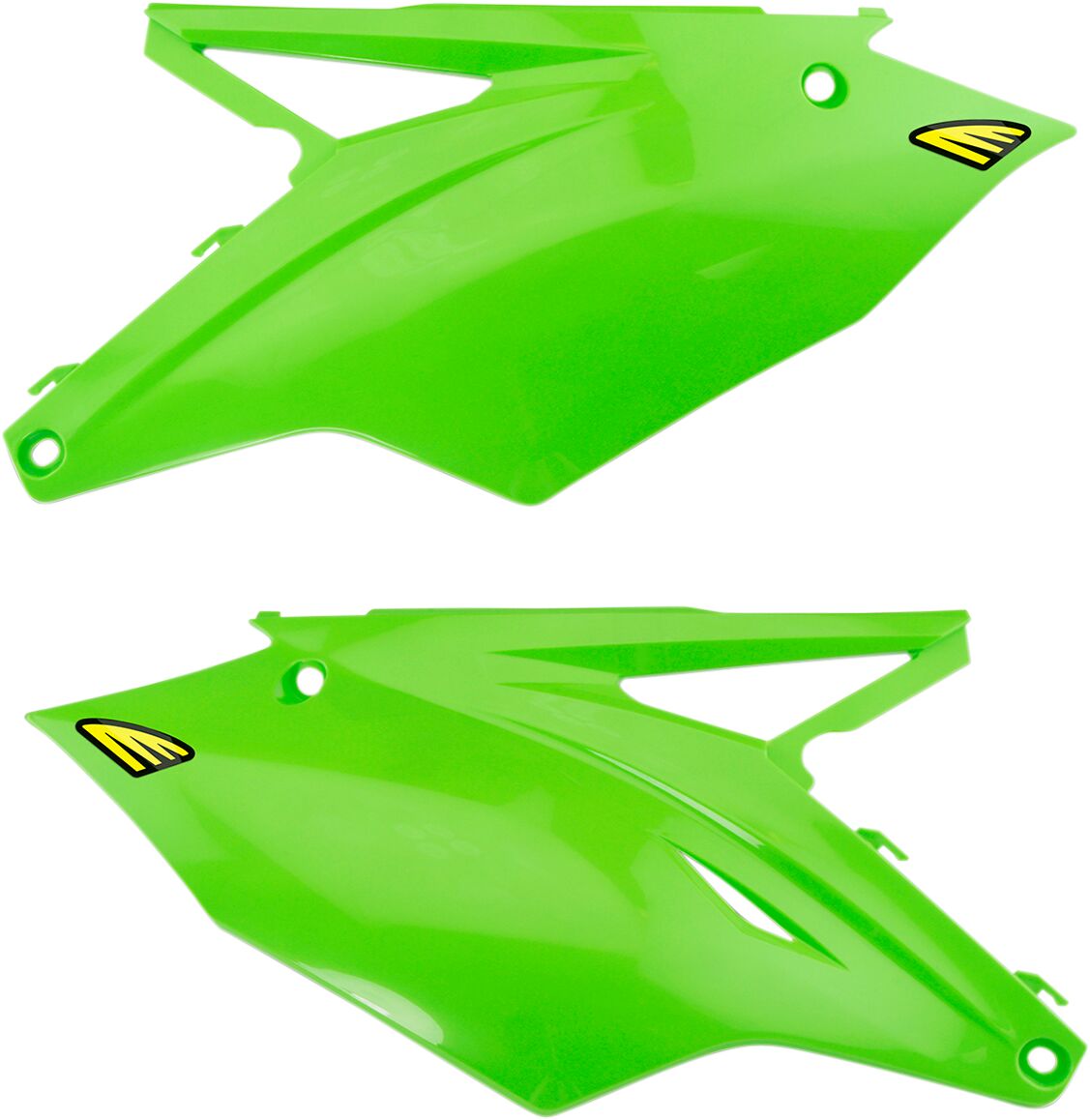 CYCRA SIDE NUMBER PANELS KAWASAKI GREEN 1CYC-2667-72