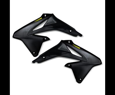 CYCRA RADIATOR SHROUDS POWERFLOW FOR RMZ250/450 BLACK 1CYC-1869-12