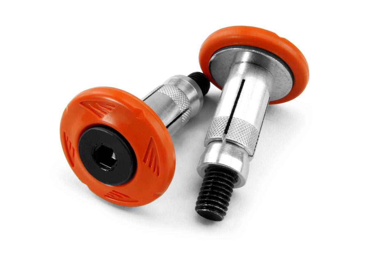 CYCRA GRIP ARMOR BAR END SET ORANGE 1CYC-0010-22