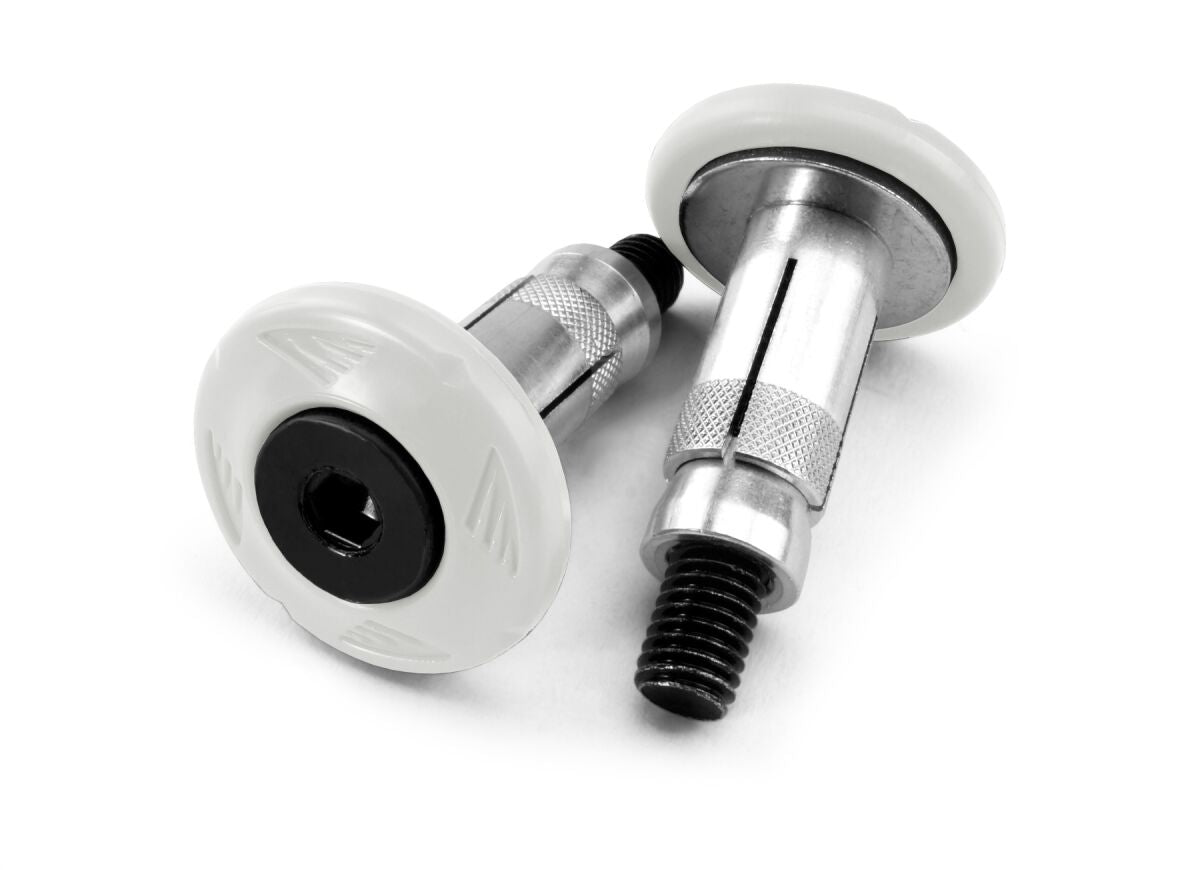 CYCRA GRIP ARMOR BAR END SET WHITE 1CYC-0010-42