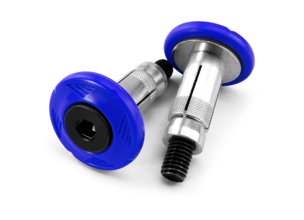 CYCRA GRIP ARMOR BAR END SET BLUE 1CYC-0010-62
