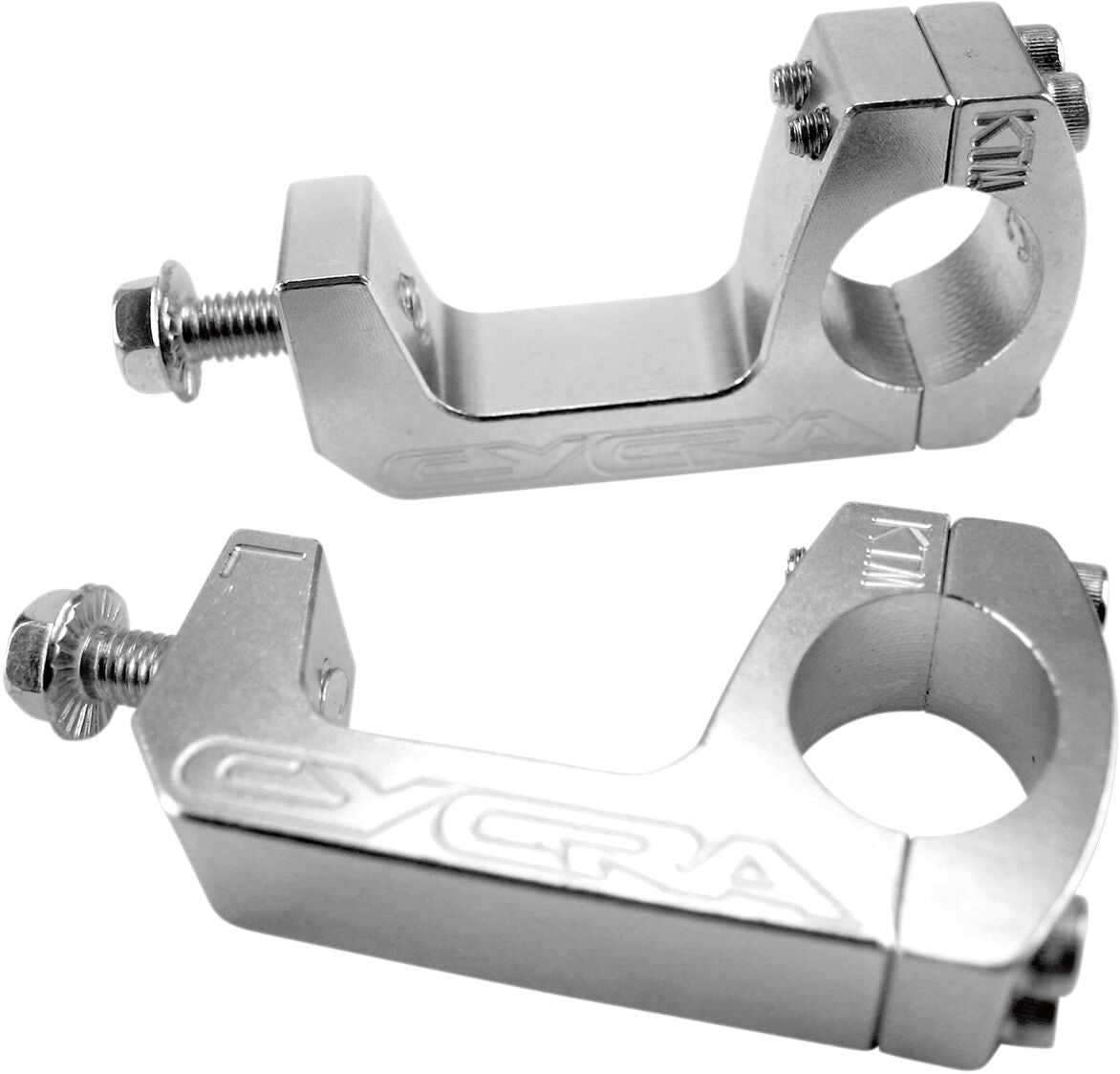 CYCRA PROBEND U-CLAMP SET KTM OEM SILVER 1CYC-1156-02