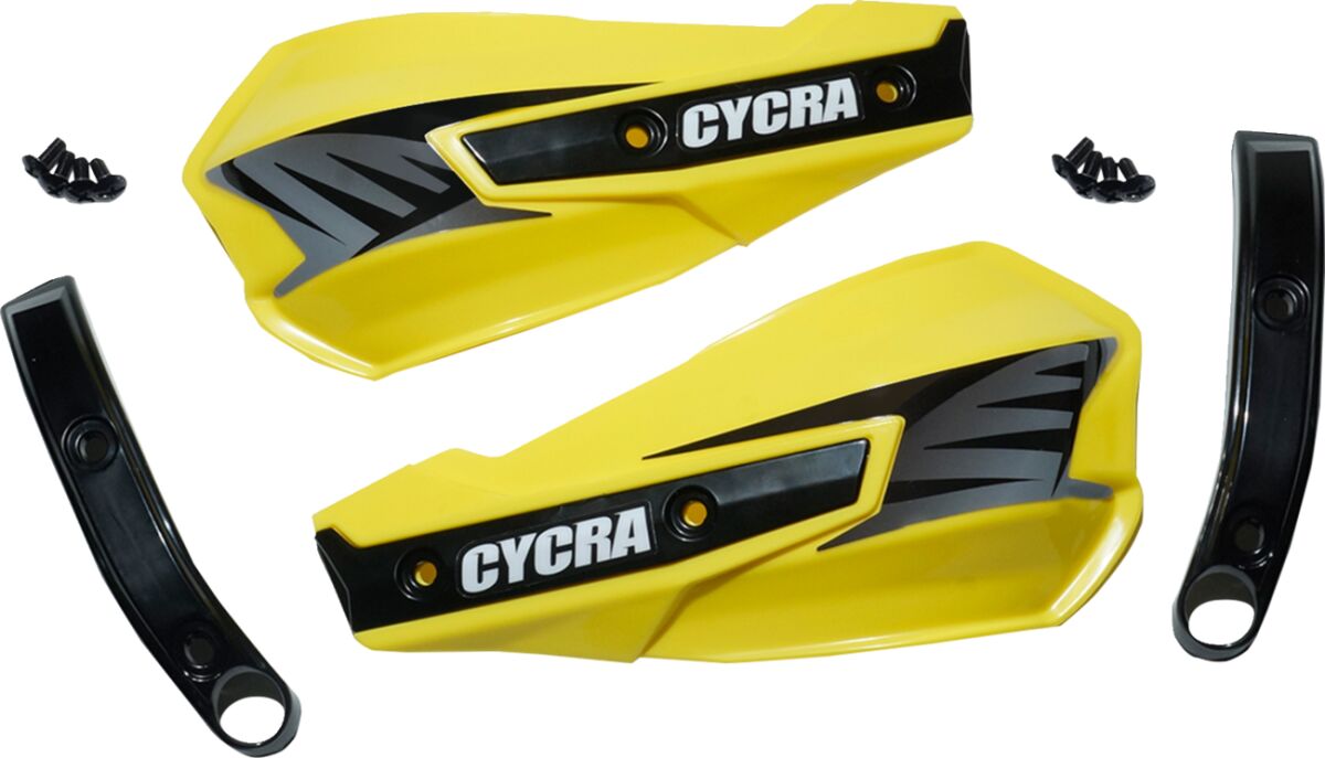 CYCRA Replacement Vortex Handshields w/ Abrasion Guards - Yellow 1CYC-1029-55