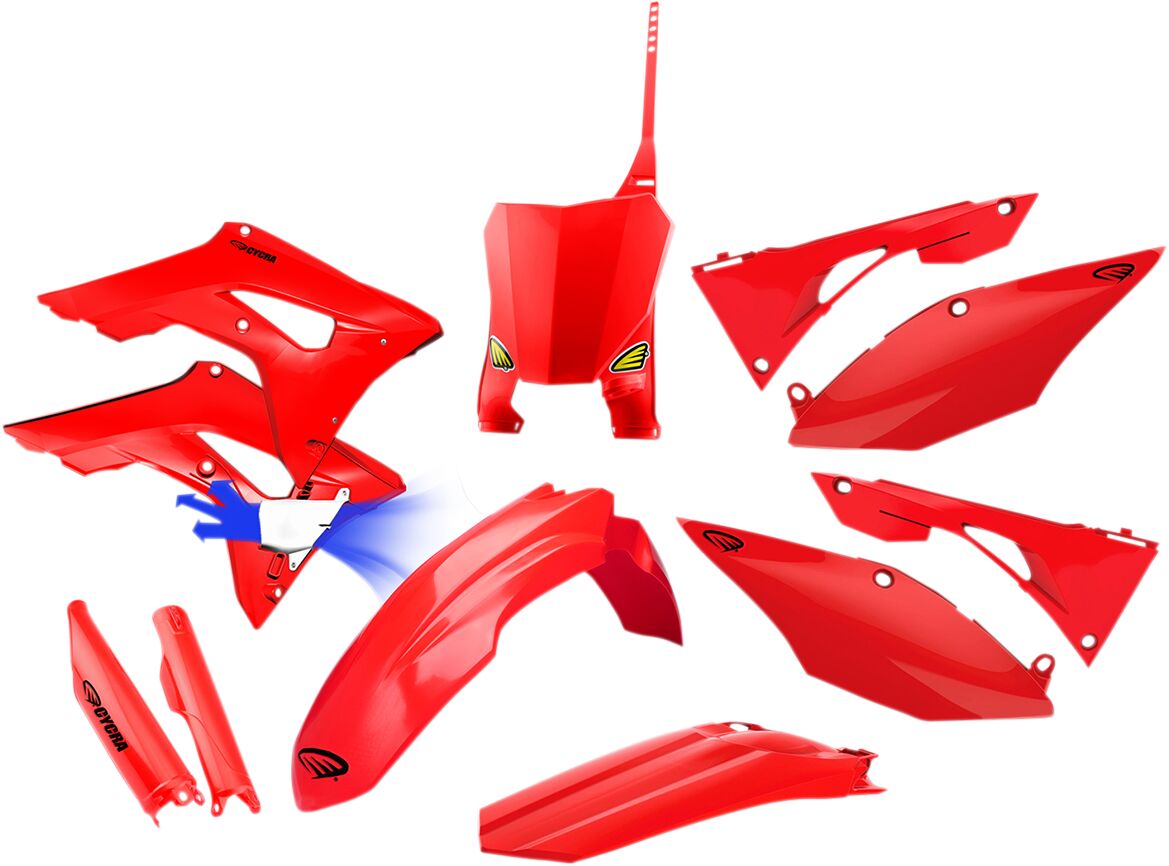 CYCRA POWERFLOW COMPLETE BODY KIT HONDA RED 1CYC-9320-32
