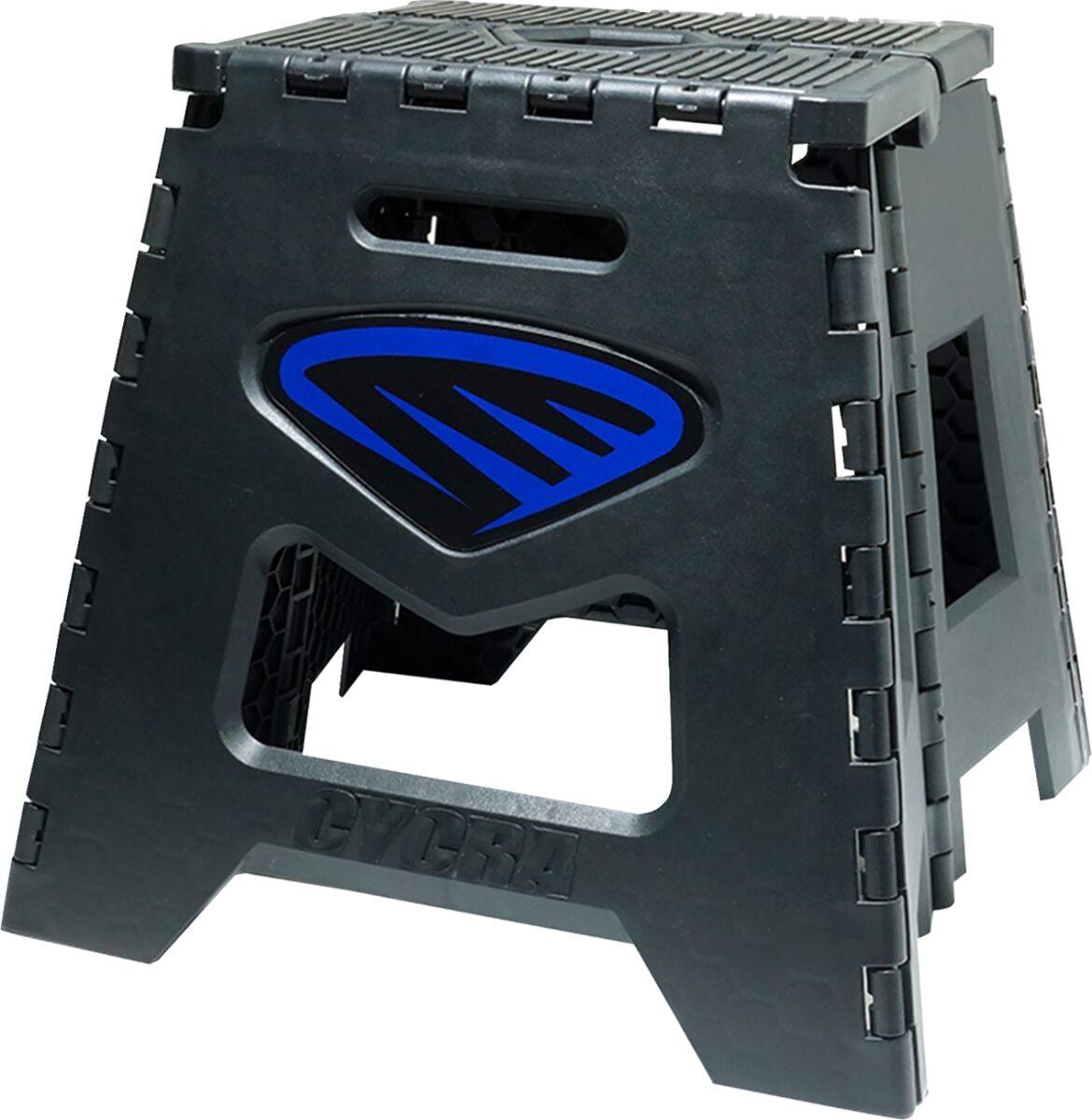 CYCRA FOLDING MOTOSTAND - BACK W/ BLUE DECAL 1CYC-2038-62