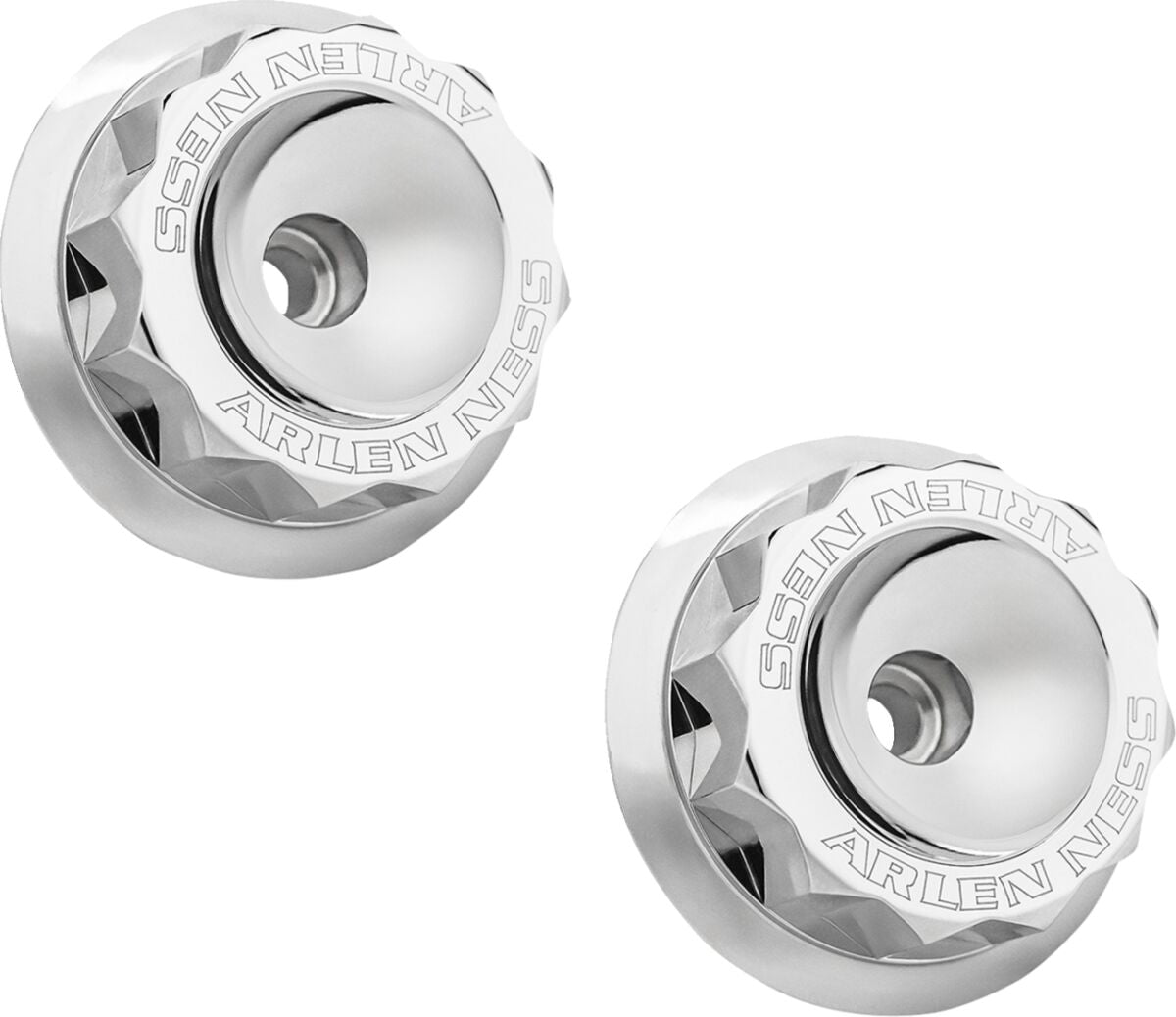 ARLEN NESS COVER FORK NUT CHROME 120-002-10C