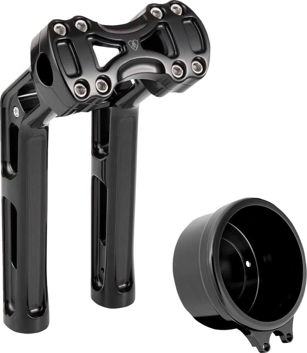 ARLEN NESS RISER METHOD WAYBACK 10' BLACK W/4" ROUND GAUGE SOFTAIL 520-073