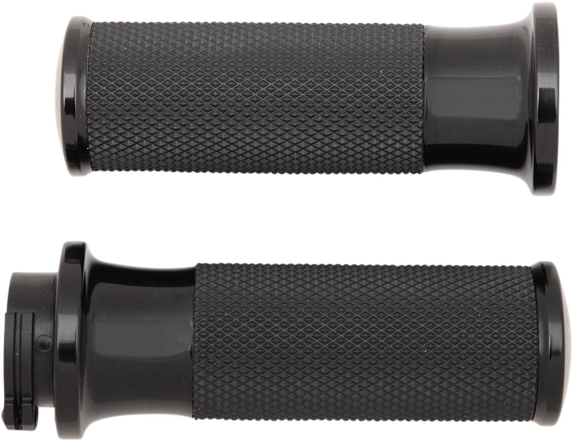 ARLEN NESS GRIPS SMOOTH FUSION THROTTLE BY CABLE BLACK 07-321