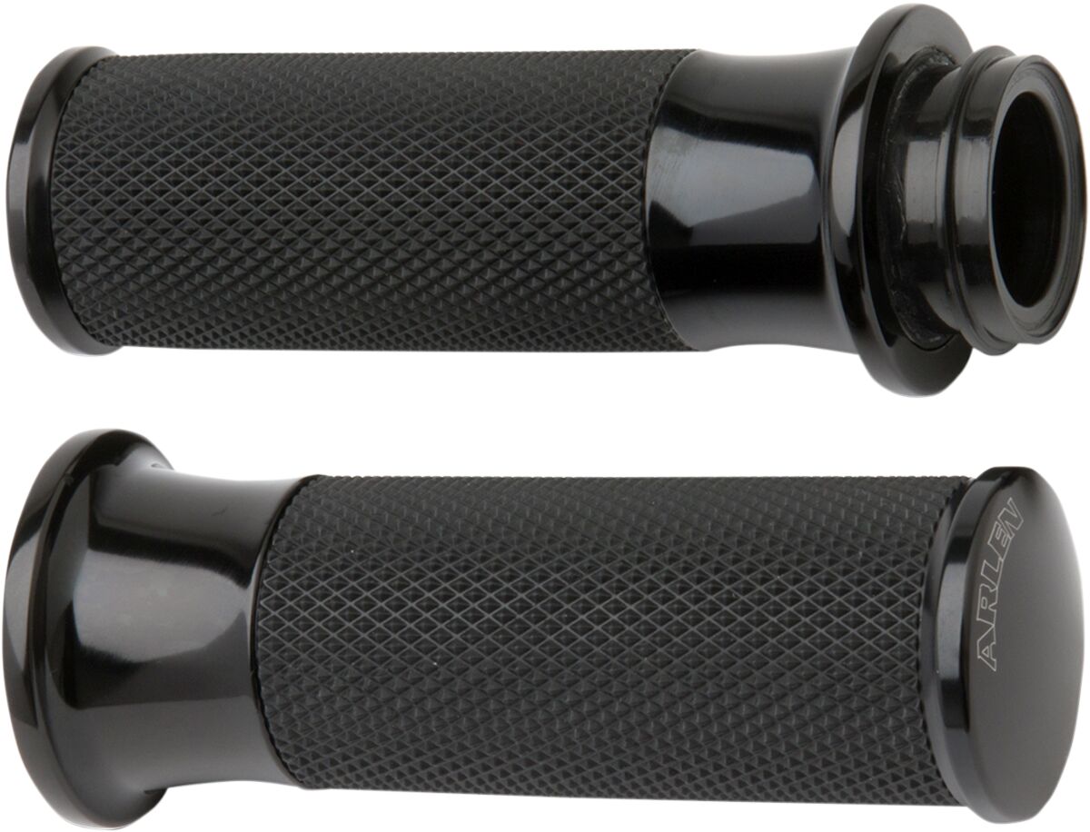 ARLEN NESS GRIPS SMOOTH FUSION THROTTLE BY WIRE BLACK 07-323