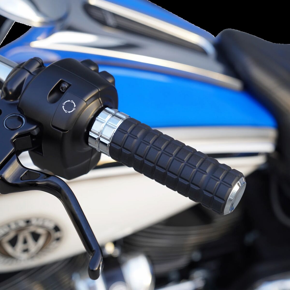ARLEN NESS Grips - SpeedLiner - TBW - Chrome 500-063