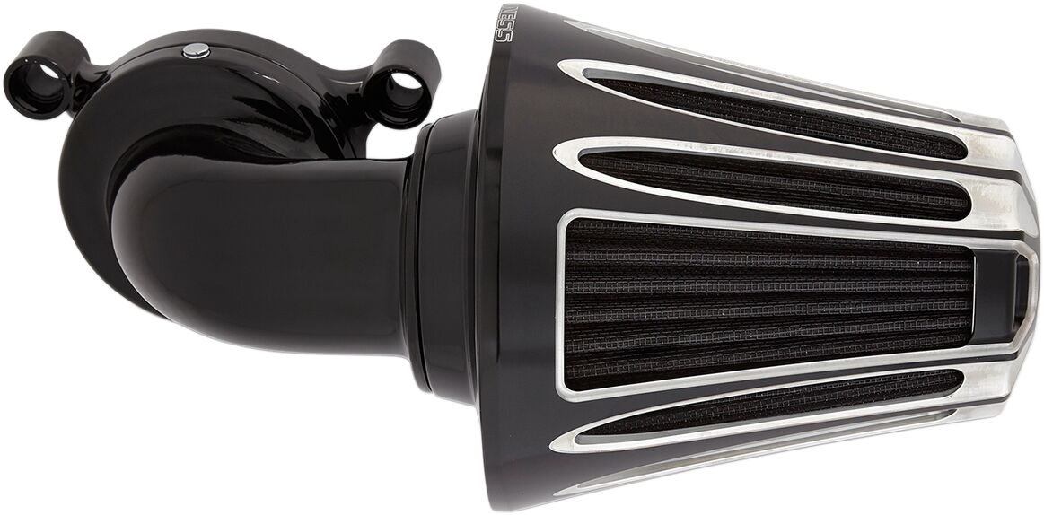 Arlen NESS Air Cleaner Kit Monster Sucker with Cover Deep Cut Black 81-037