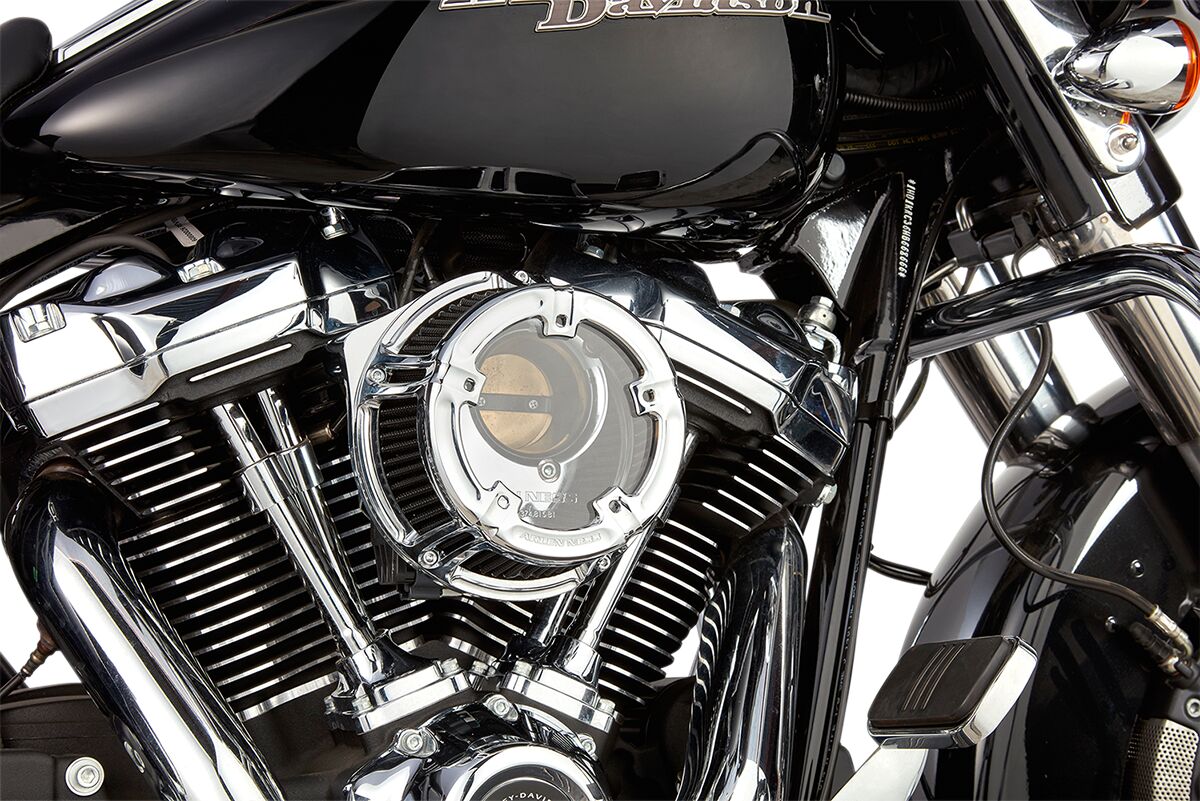 ARLEN NESS AIR CLEANER KIT METHOD CLEAR SERIES M8 CHROME 18-970