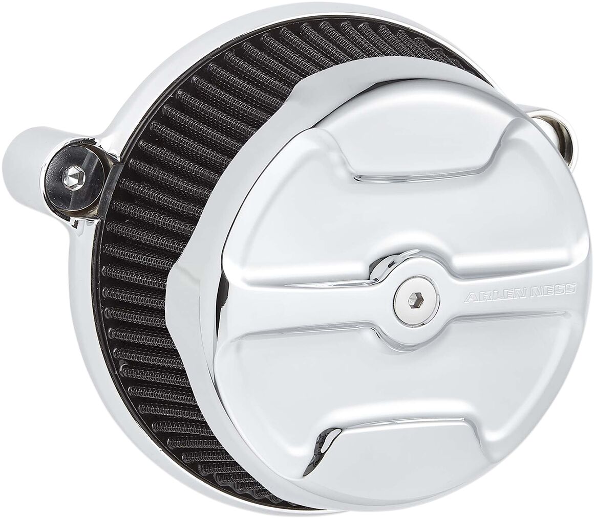 ARLEN NESS AIR CLEANER BIG SUCKER KNUCKLE CHROME M8 18-393