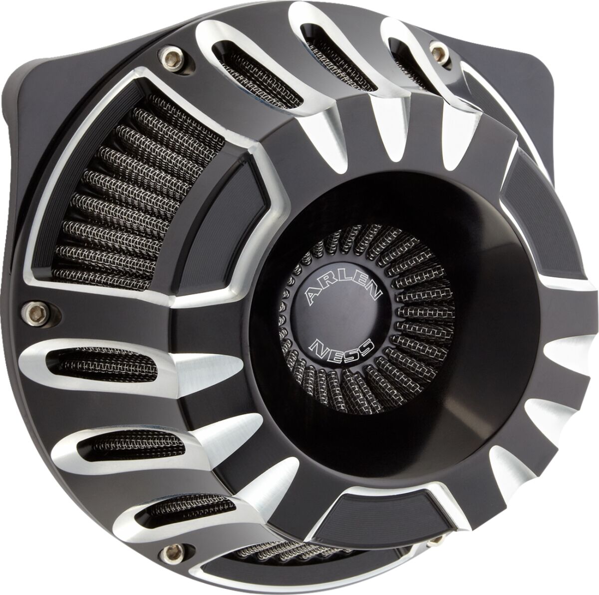 ARLEN NESS AIR CLEANER DEEP CUT INVERTED BLACK 600-227