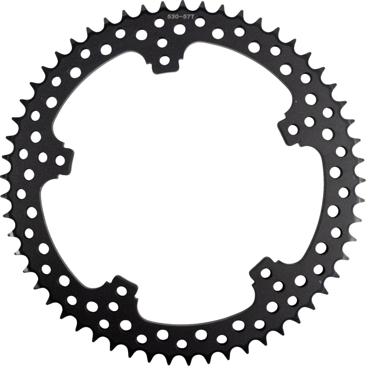 ARLEN NESS SPROCKET REAR REPLACEMENT JAGGED 57 TOOTH BLK ZINC 300-204