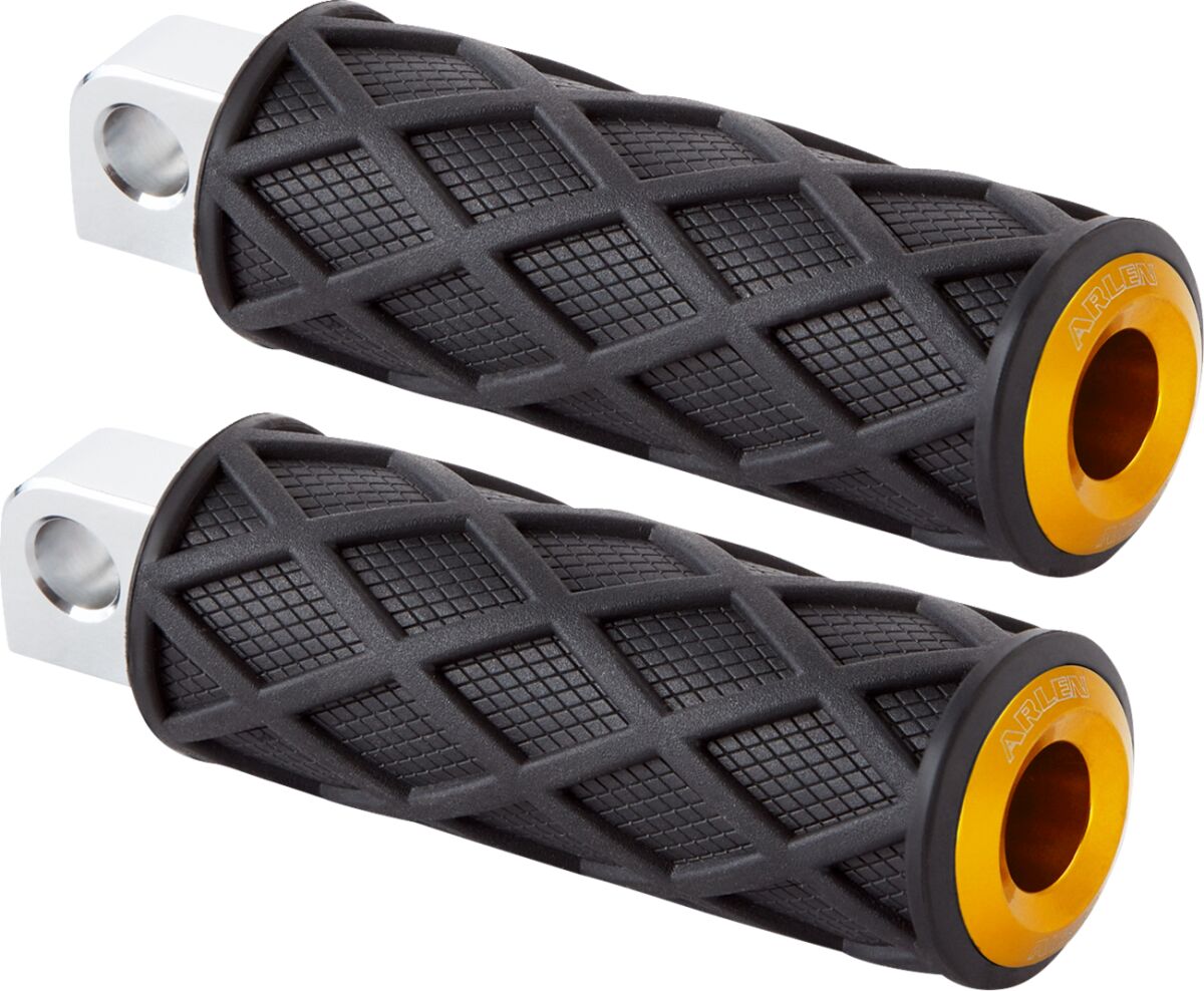ARLEN NESS FOOTPEGS DRIVER DIAMOND, BLACK 400-055