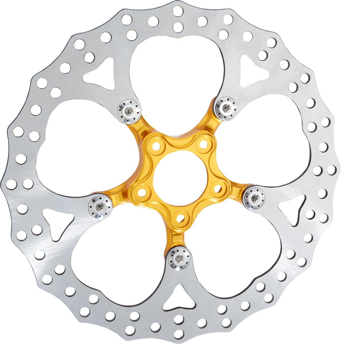 ARLEN NESS Spider Rotor - 12-9/32" - Gold - Front 300-110