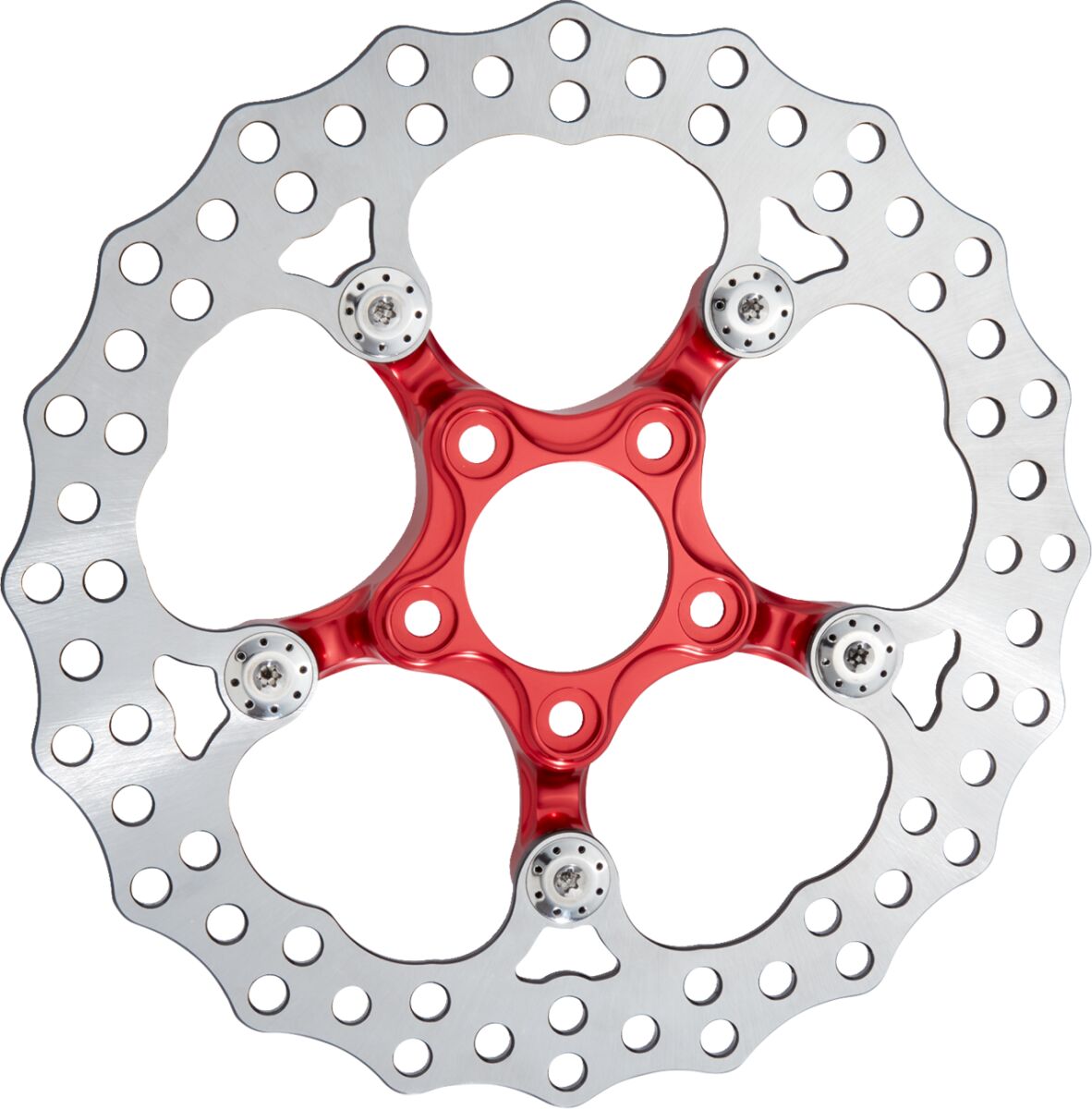 ARLEN NESS Spider Rotor - 12-9/32" - Red - Front 300-111