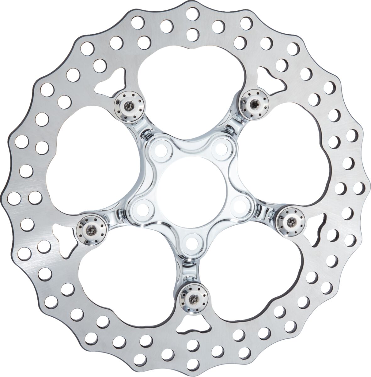 ARLEN NESS Spider Rotor - 12-9/32" - Chrome - Front 300-112