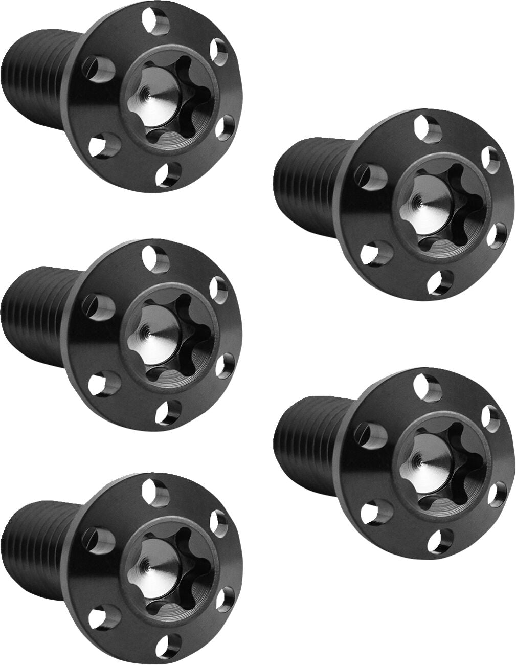 ARLEN NESS BOLT KIT ROTOR REAR HOLESHOT 5 PACK HUB MOUNT., BLK 300-910