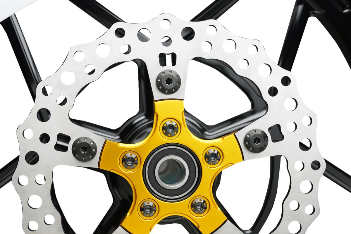 ARLEN NESS BOLT KIT ROTOR FRONT HOLESHOT 5 PACK HUB MOUNT,BLK 300-913