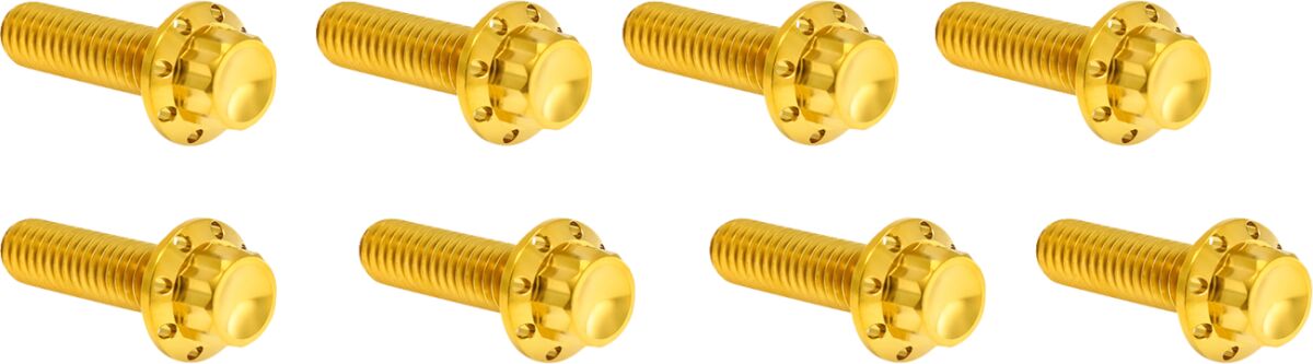 ARLEN NESS Bolt Kit - Lifter Block - 12-Point - Gold 300-937