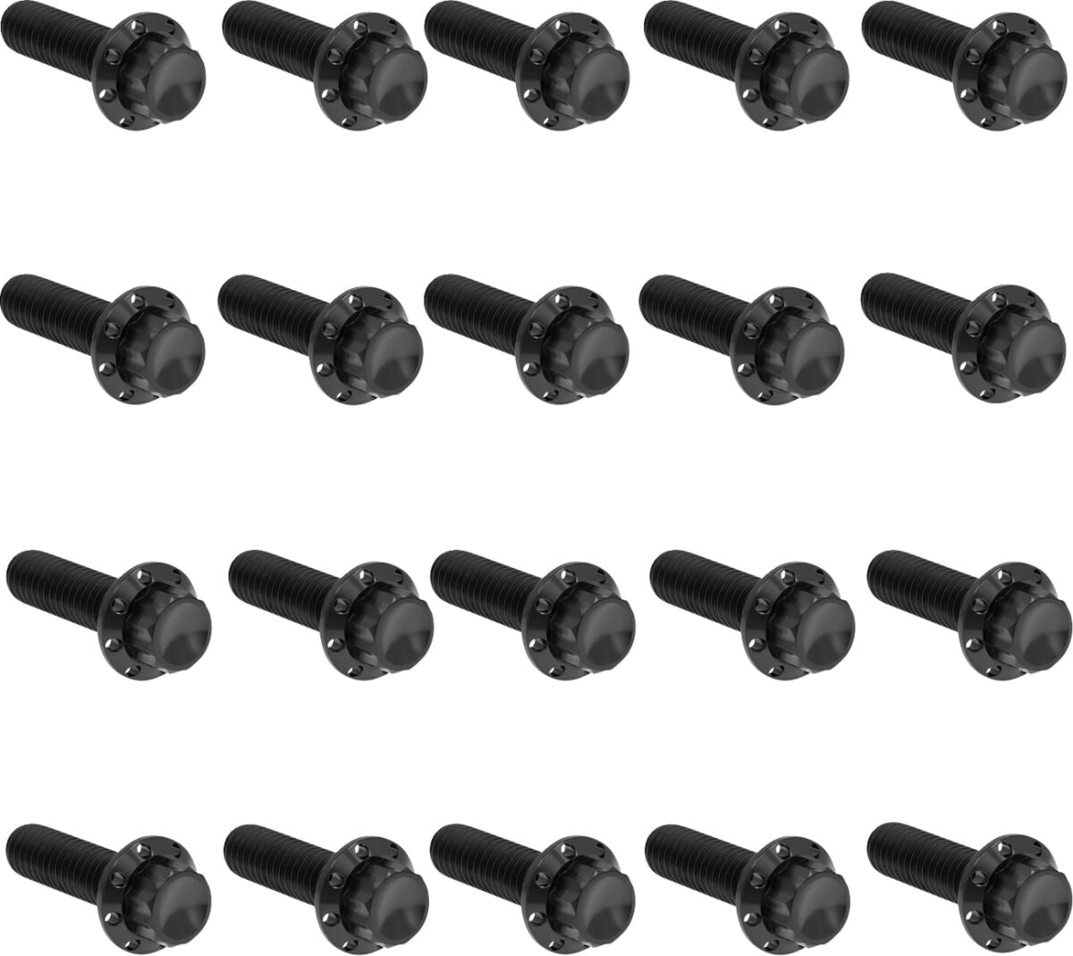 ARLEN NESS Bolt Kit - Rocker Box - 12-Point - Black 300-945